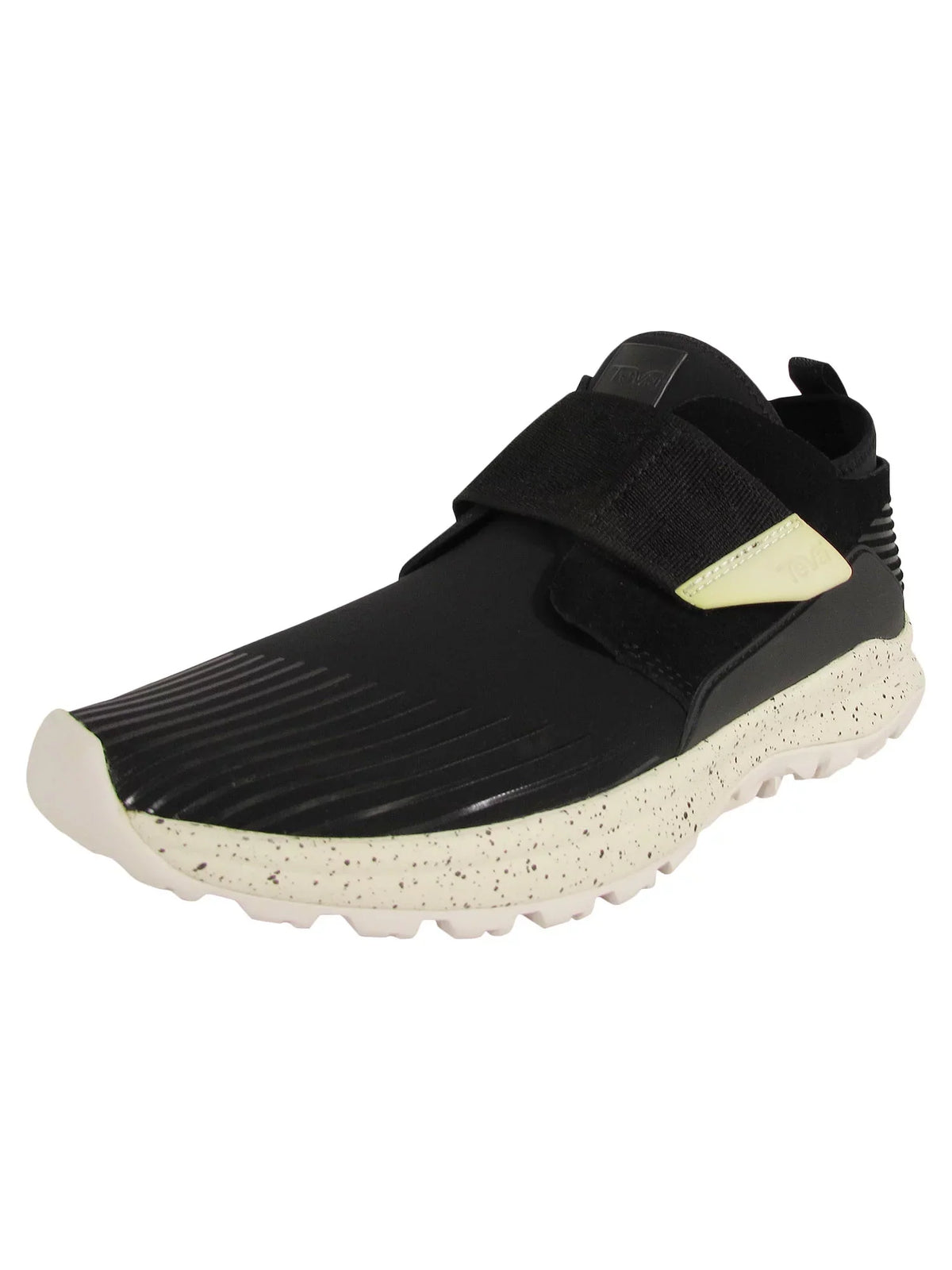 Teva Mens Peralta aqua Friendly Slip On Sneaker Shoes, Black, US 7.5
