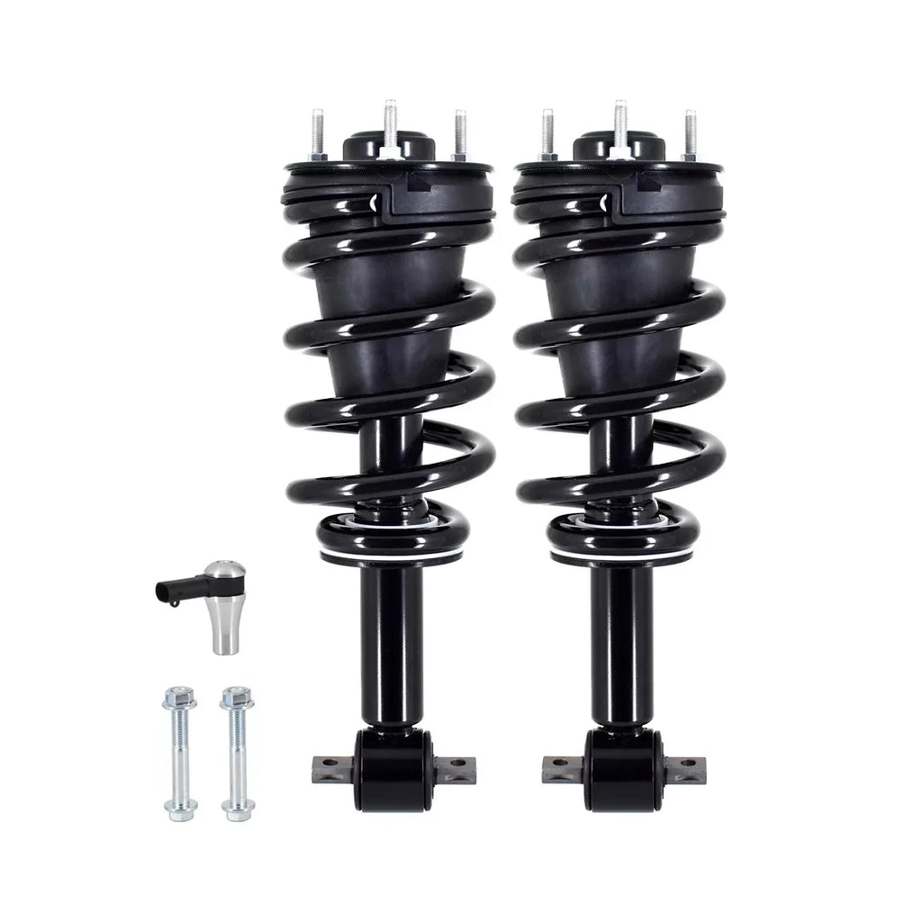 2 Front Bypass Sensor Quick Complete Strut For 2007-2014 Chevrolet Suburban 1500
