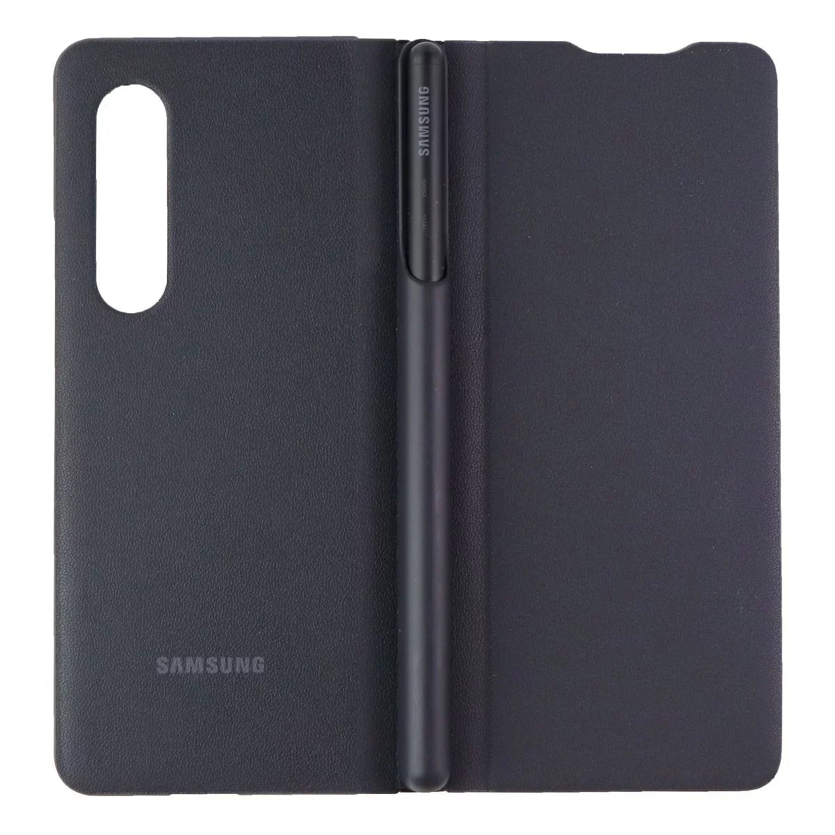 Flip wrap with Pen for Galaxy Z Fold3 5G - Black (EF-FF92PCBEVZW)