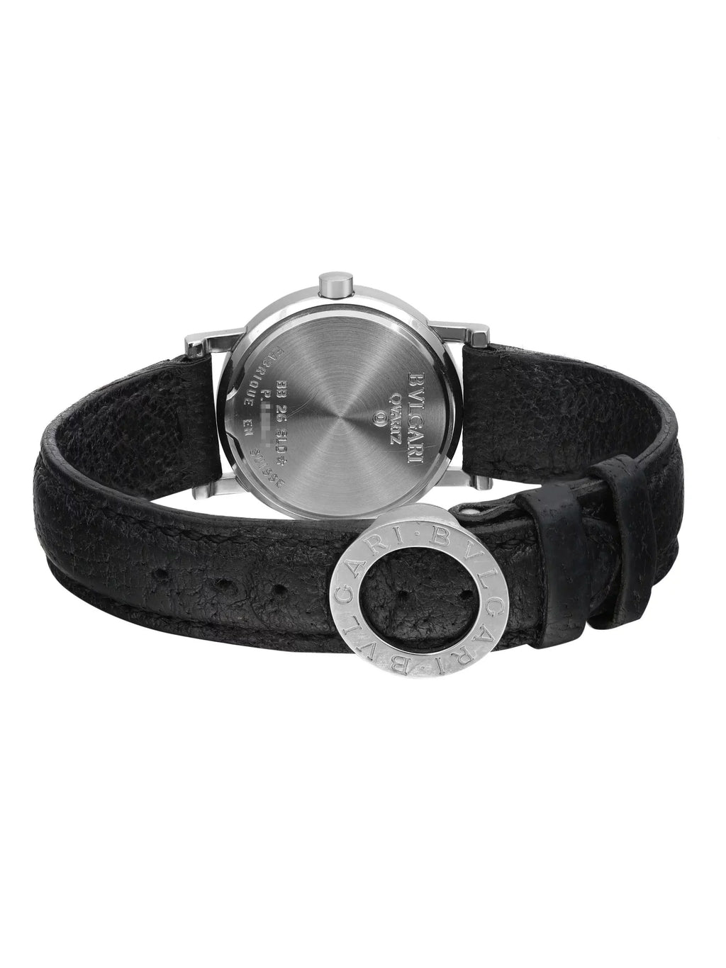 Bvlgari Bvlgari 26mm Steel Black Dial Quartz Ladies Watch BB 26 SLD
