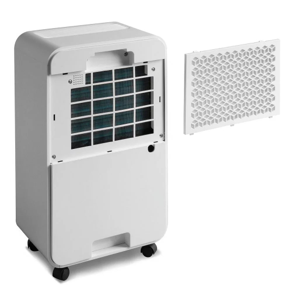 Dehumidifier with 2L aqua Tank, Auto or Manual Drain, 30 Pint Dehumidifier for Medium to Large Rooms and Basements. Ft. Churanty 3,000 Sq