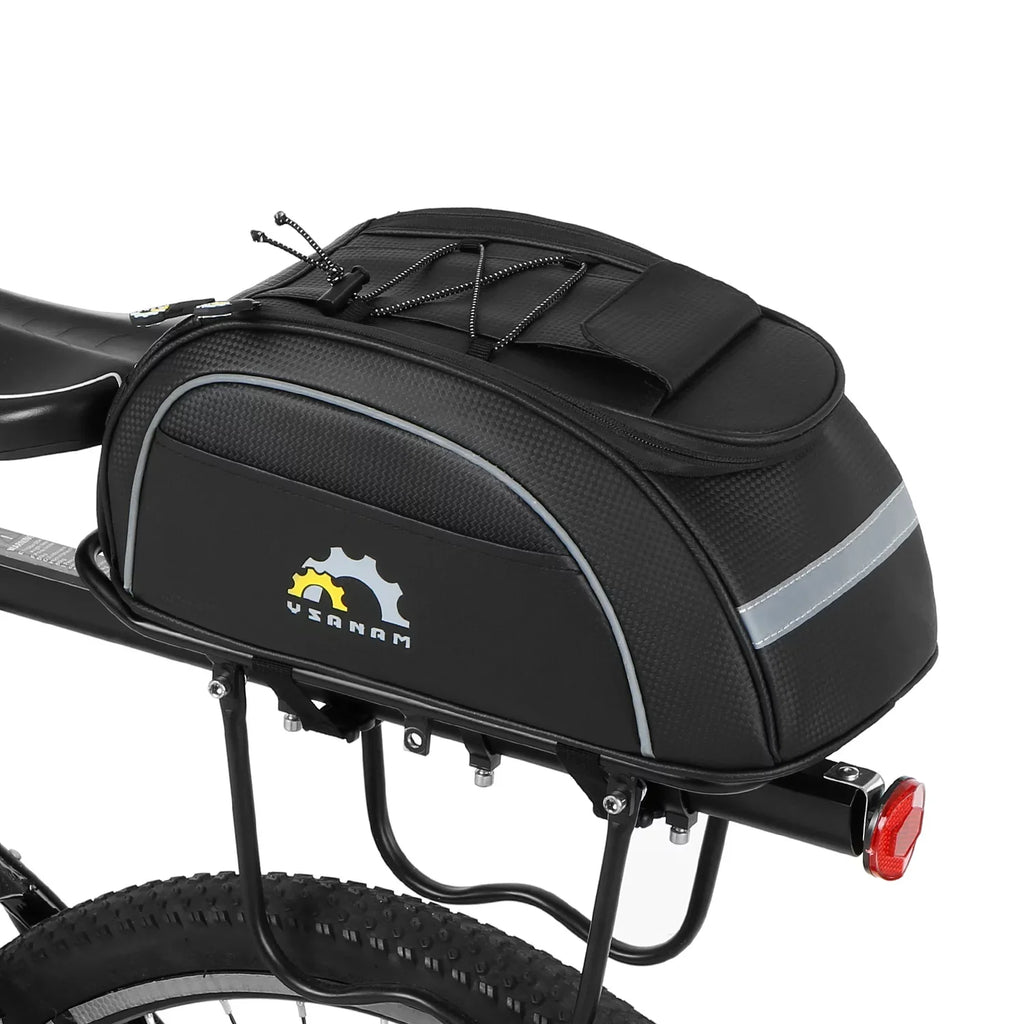Waterproof Insulated Cooler Cycling Bag - MTB Bike Rear Rack Storage Luggage Carrier Pannier Trunk Bag