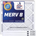 Filter King 6x49x1a Air Filter | 4-PACK | MERV 8 HVAC Pleated A/C Furnace Filters | MADE IN USA | Actual Size: 6 x 49 x .75"