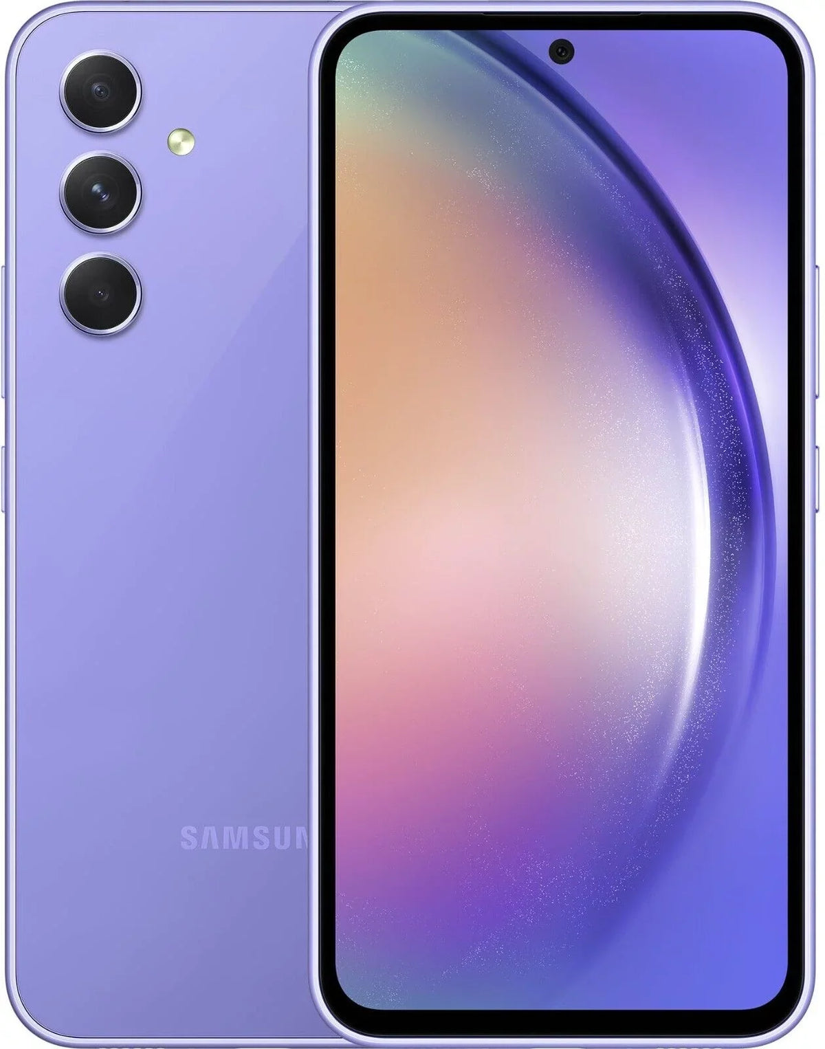 Galaxy A54 5G A Series Cell Phone, Factory Unlocked Android Smartphone, 128GB w/ 6.4 Fluid Display Screen, Hi Res Camera, Long Battery Life, Refined Design, US Version, 2023, Awesome Violet