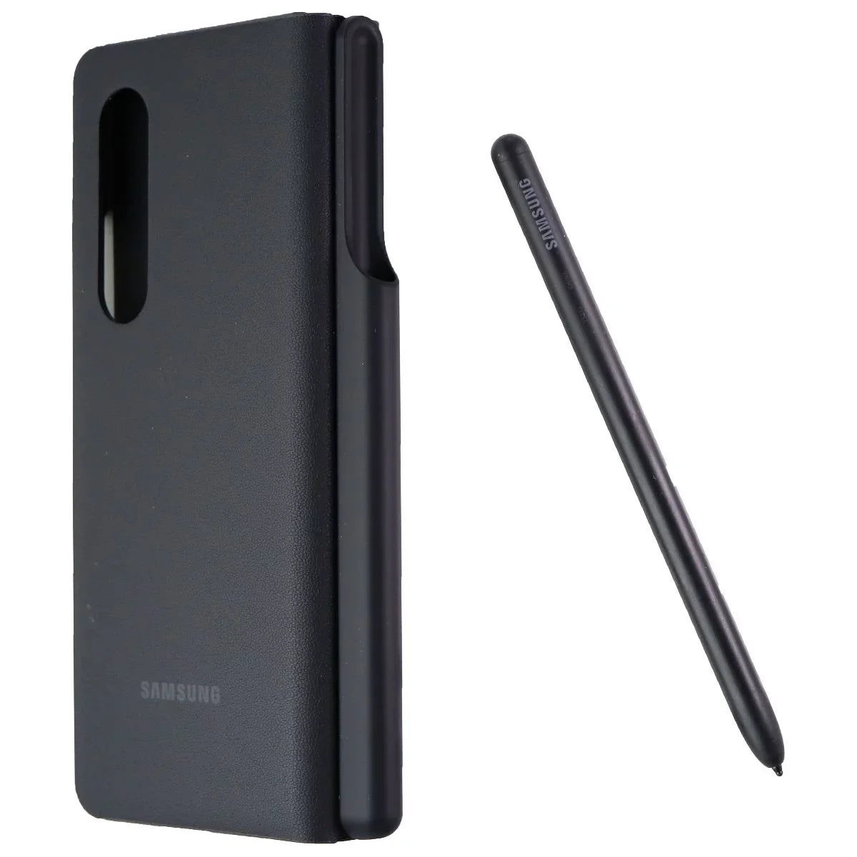 Flip wrap with Pen for Galaxy Z Fold3 5G - Black (EF-FF92PCBEVZW)
