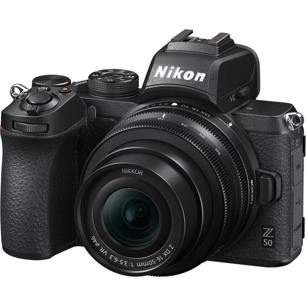 Z 50 Mirrorless Digital Camera W/ 16-50mm Lens 1633  - Pro Bundle