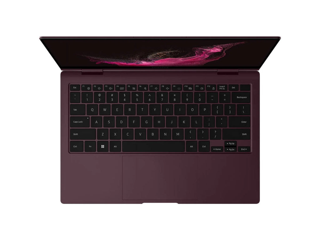 Restored  Galaxy Book 2 Pro 360 15.6" 1TB (Burgundy) 2-in-1 AMOLED Touch Screen Laptop -  Core i7 (Refurbished)