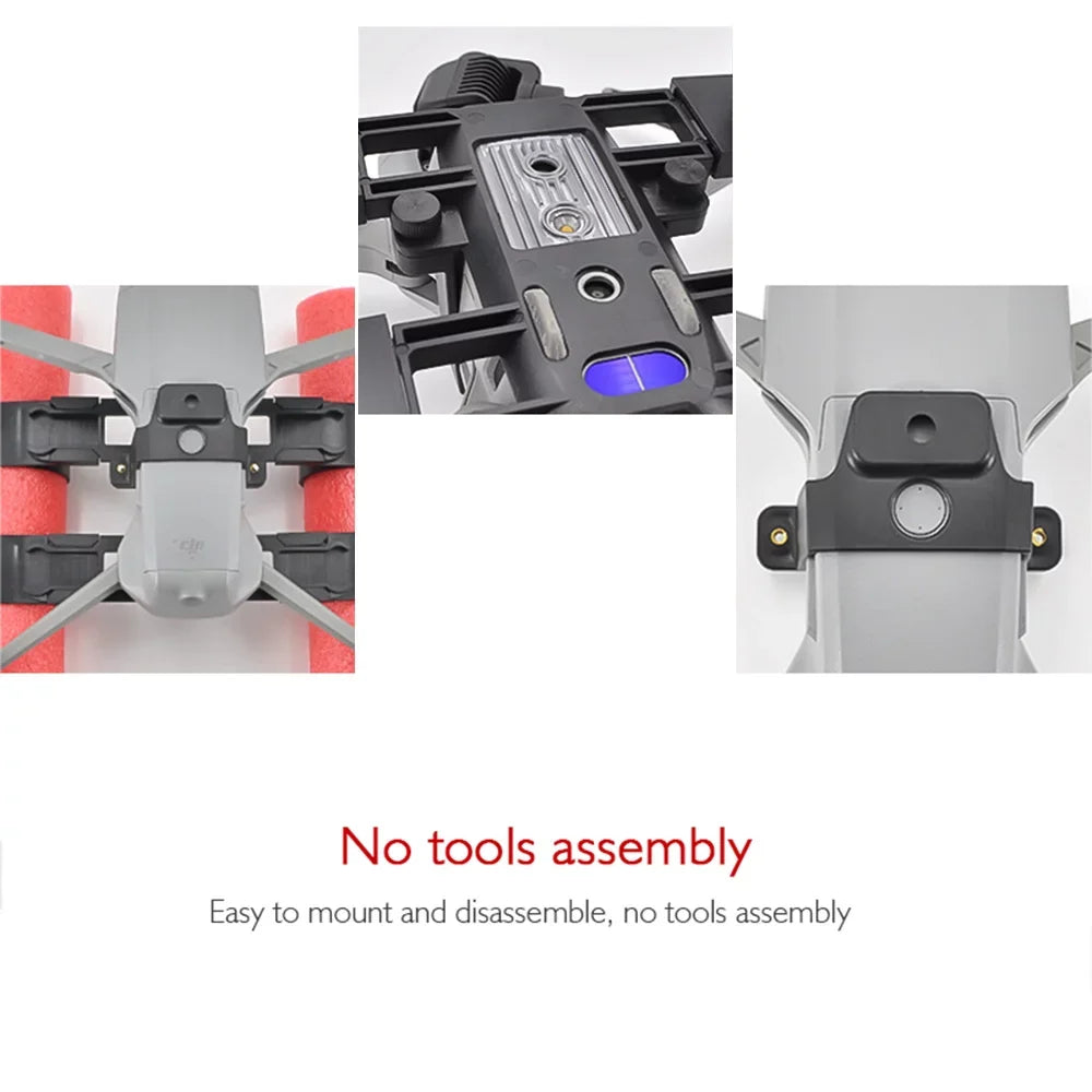Nebublu DJI Mavic Air 2 AIR 2S  Float Holder Landing Gear Stick Bracket Heighten Extender Holder Training Kit , Enhance Stability, Ideal for Training Purposes