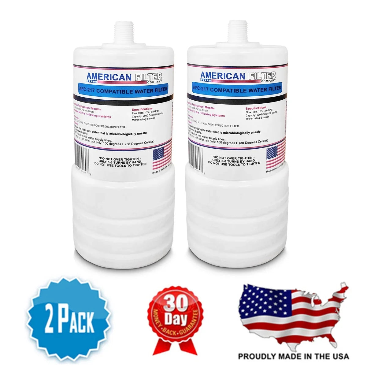 AFC Brand , moisture Filter Cartridge , Model # AFC-APH-217 , suitable with 3M® 4629020 - 2 Pack - Made in U.S.A.