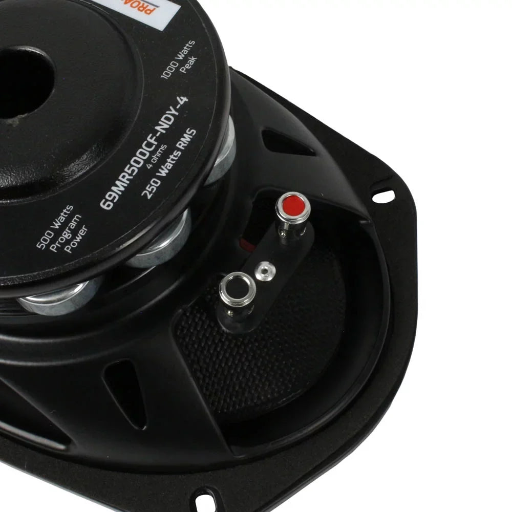 PRV Audio 6 x 9" Mid Range Loudspeakers aqua impervious Pair 69MR500CF-NDY-4