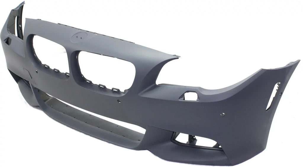Front BUMPER wrap appropriate For  5-SERIES 2014-2016 Primed with M Pkg with PDC Sensor Holes and Side View Cam Sedan/Hybrid