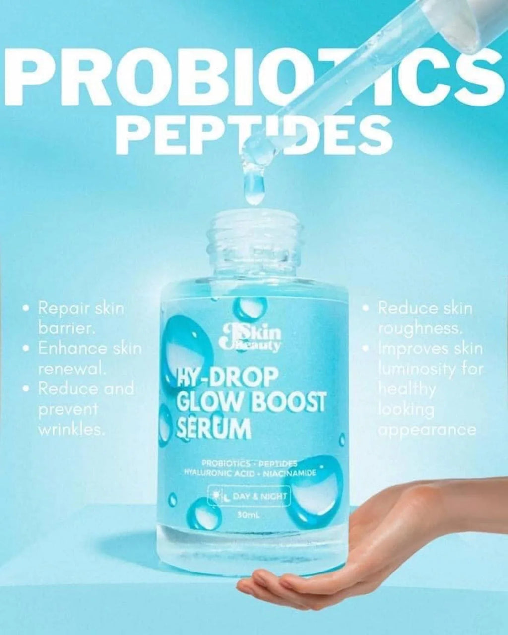 Glowing Skin Combo: JSkin Beauty Hydra Moist Ice aqua Sleeping Mask & Hydrop-Glow Boost Serum