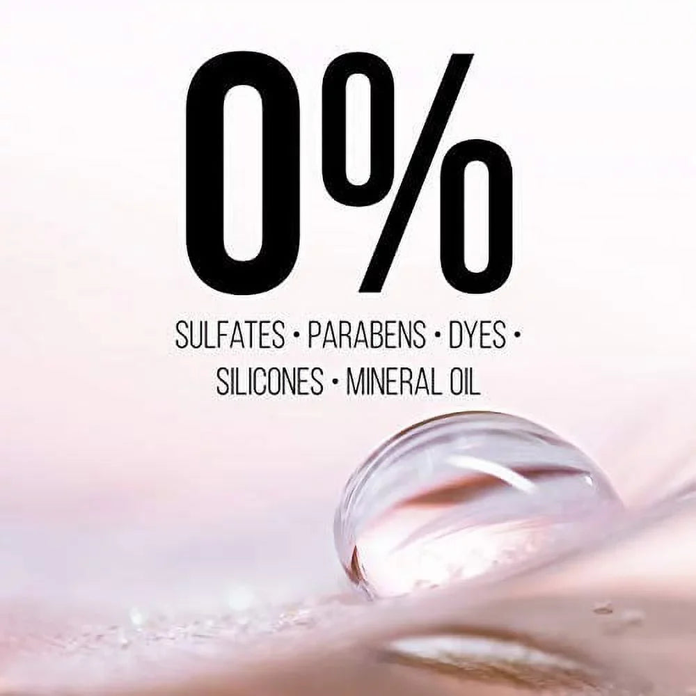 Pantene, Shampoo and Sulfate Free Conditioner Kit, Paraben and Dye Free, Pro-V Blends, Soothing Rose aqua, 17.9 fl oz, Twin Pack Rosewater Kit
