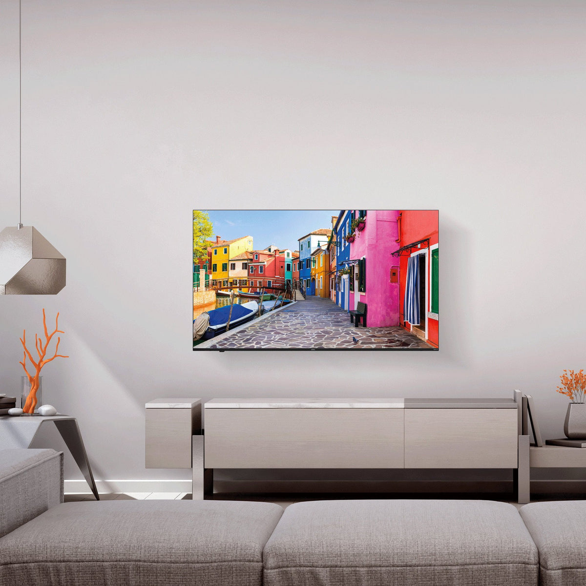 65" Class 4K (2160p) Smart QLED TV (100071705) (Refurbished). Restored Onn