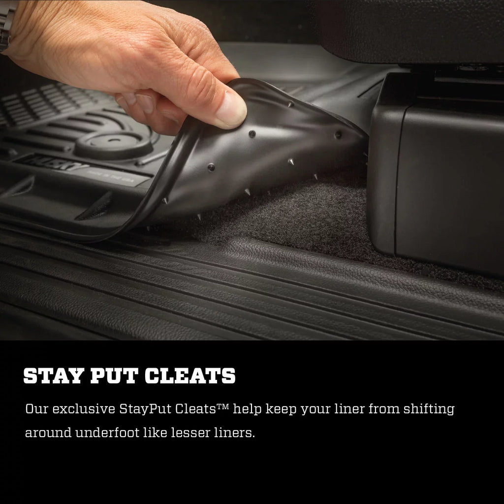 Husky by RealTruck 3rd Seat Floor Liner suitable with 17-18 Pacifica matching with select: 2017-2021 Chrysler Pacifica Touring L, 2020-2021 Chrysler Voyager