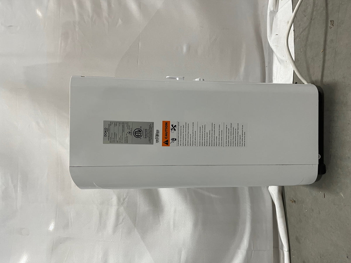Open Box DOKOWORLD Portable Air Conditioners 12000 BTU AC Dehumidifier SPK2-12C - WHITE
