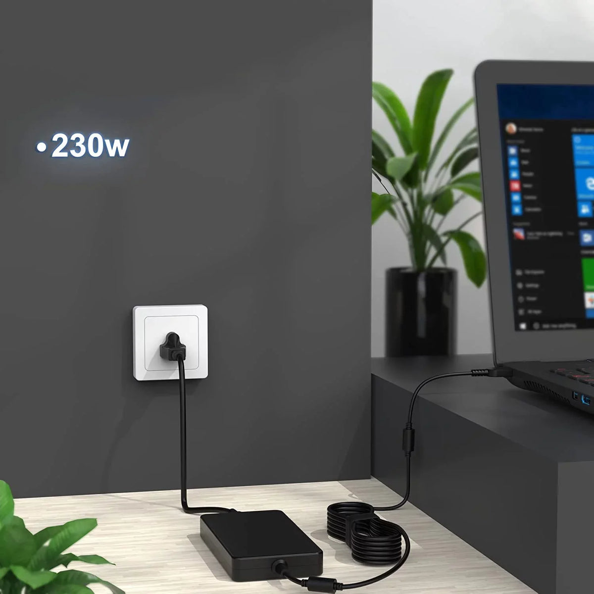 230W Charger for  Yoga A940 A940-27ICB AIO 7 7-27ARH6 All-in-One 00HM627