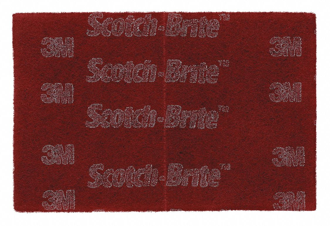Scotch-Brite Sanding Hand Pad, 6 in W, 9 in L, PK60  7010365700