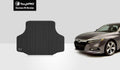 ToughPRO - Trunk Mat matching with HONDA Accord - All atmospheric conditions Heavy Duty (Made in USA) - Black Rubber - 2018