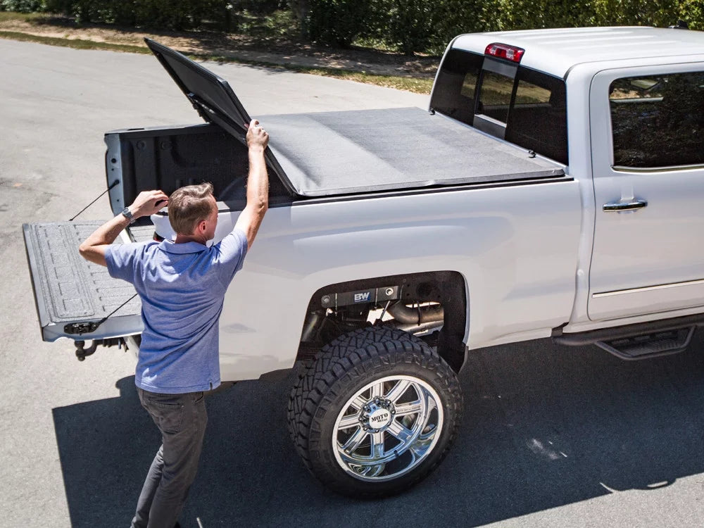 Gator Pro Premium Soft Tri-Fold Truck Bed Tonneau shield 2015-2018 Chevy Colorado GMC Canyon 5 Ft Bed