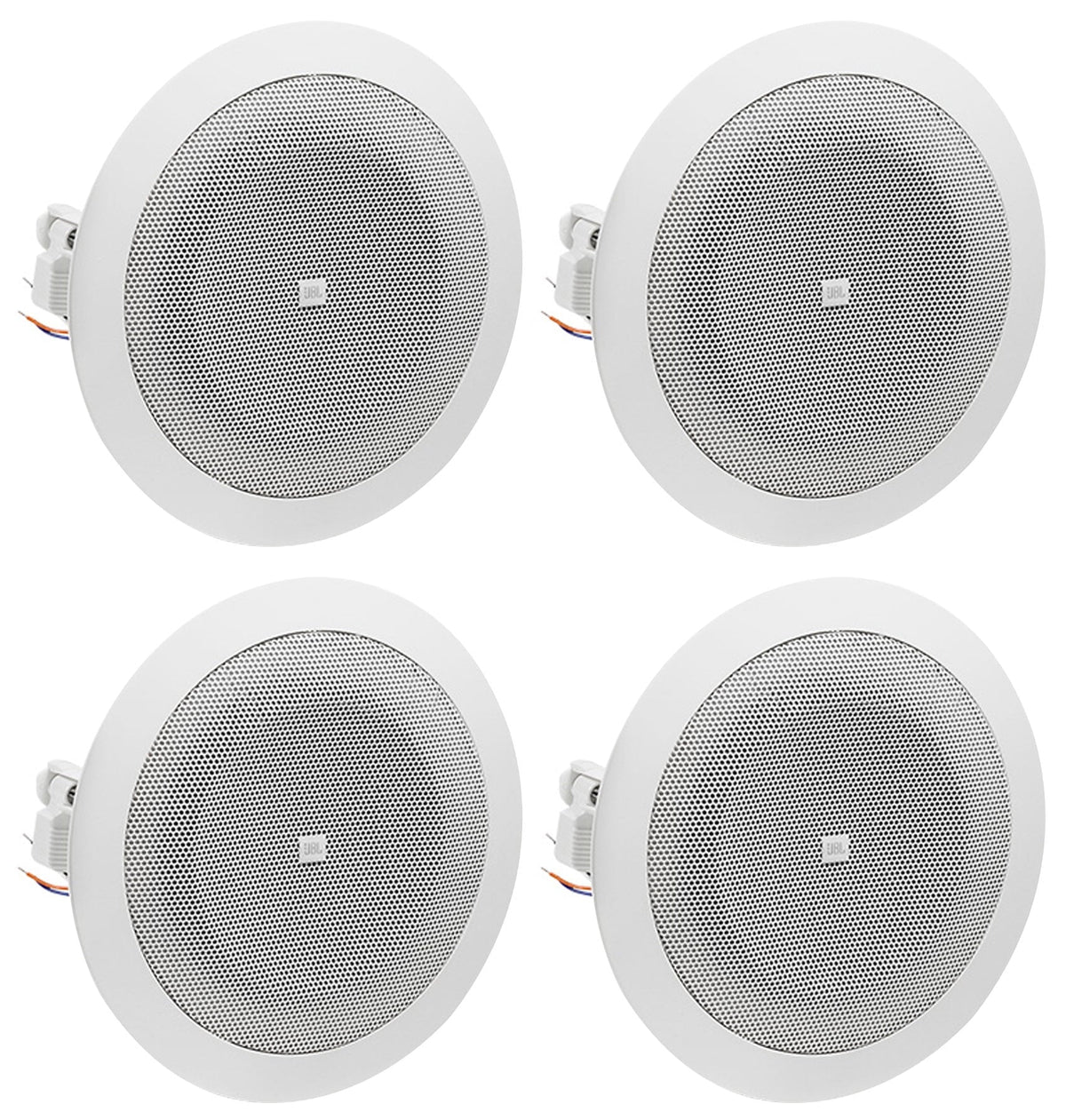 JBL Black 6.5" Front of House+(4) 4" Background Speakers+Amp Restaurant/Bar/Cafe