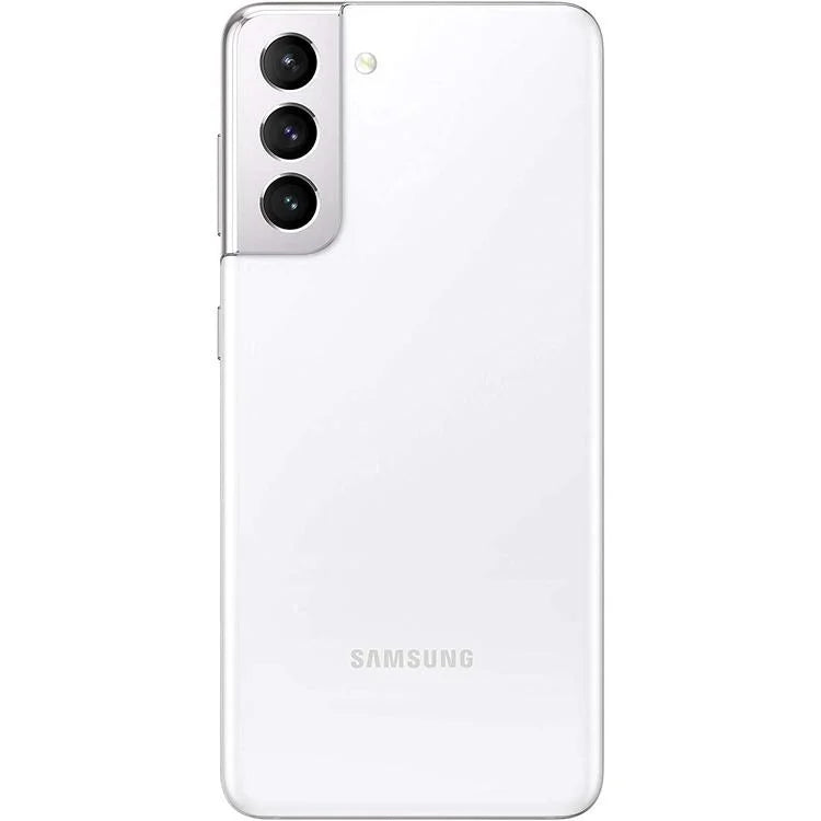 Refurbished  Galaxy S21 5G G991U (Fully Unlocked) 128GB Phantom White w/ Wireless Charger