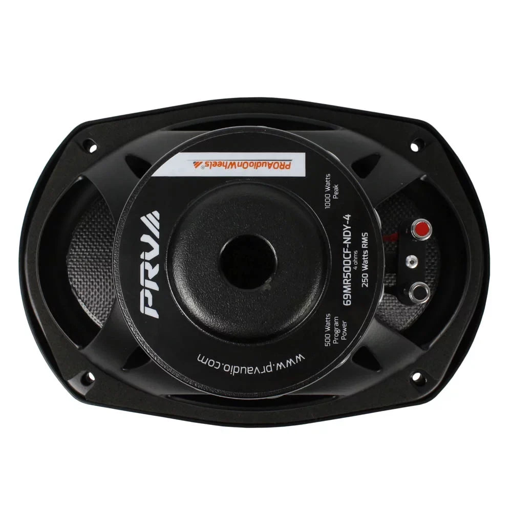 PRV Audio 6 x 9" Mid Range Loudspeakers aqua impervious Pair 69MR500CF-NDY-4