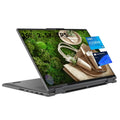Yoga 7i Windows 11 Pro 16" 2.5K IPS 2-in-1 Business Laptop, 12th  Evo Platform 12-Core i5-1240P, 8GB LPDDR5 RAM, 1TB SSD, Iris Xe Graphics, Backlit KB, Fp, Gray