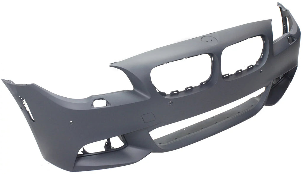 Front BUMPER wrap appropriate For  5-SERIES 2014-2016 Primed with M Pkg with PDC Sensor Holes and Side View Cam Sedan/Hybrid