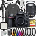 Ultimaxx Advanced  D7500 DSLR Camera with 18-140mm Lens Bundle - Includes: 64GB Extreme Memory Card, Lightweight 60” Tripod & Much More (26pc Bundle)