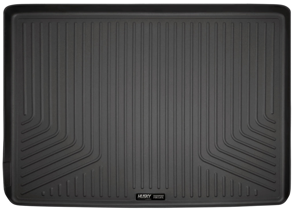 Husky by RealTruck - 28221 suitable with 2015-19 Cadillac Escalade ESV, 2015-19 Chevrolet Suburban, 2015-19 GMC Yukon XL Cargo Liner Behind 3rd Seat Black
