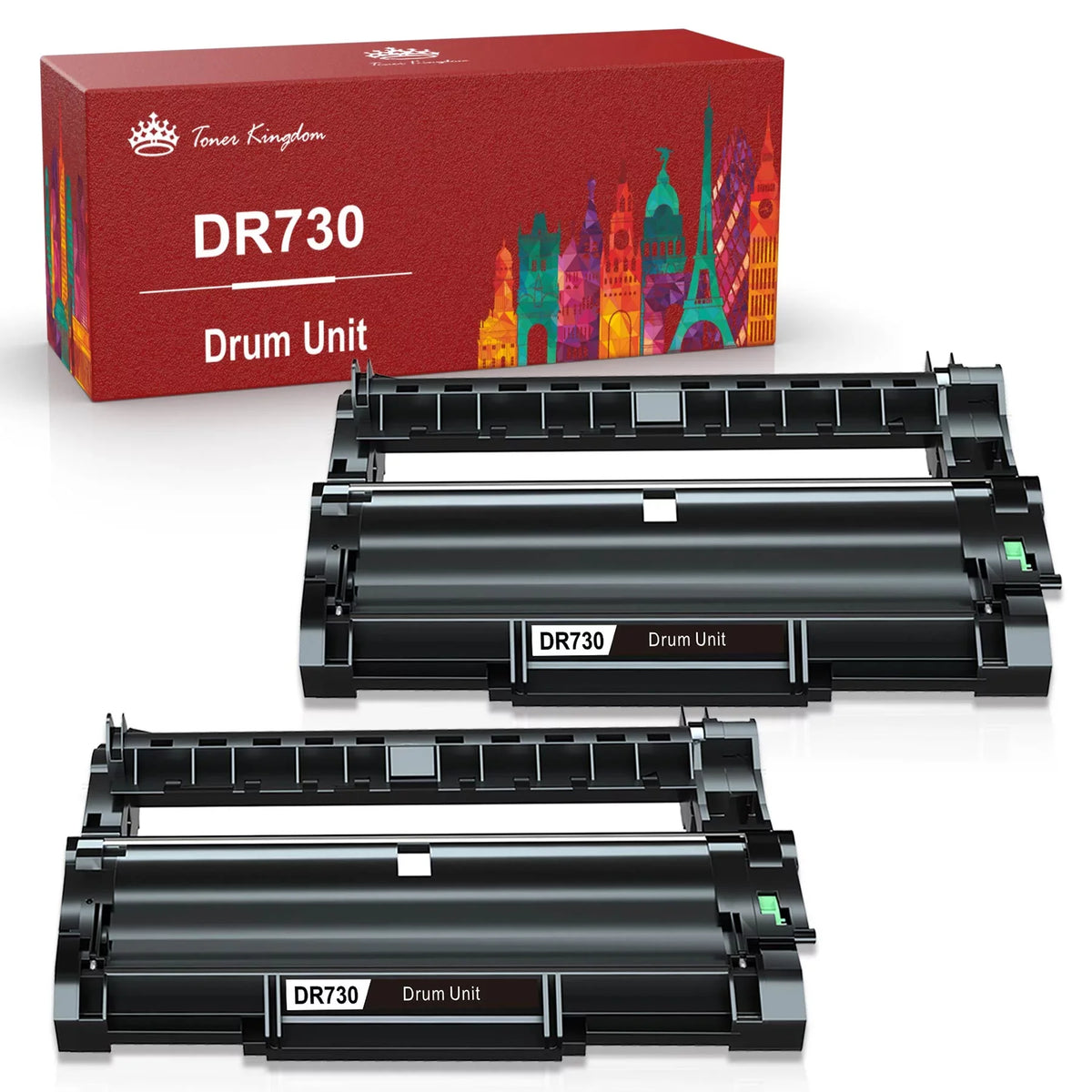 suitable for brother Printer DR730 Drum Unit Toner(2 pack)