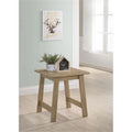 Matt End Table - Craftman Oak. Progressive Furniture  20 x 18 x 18 in