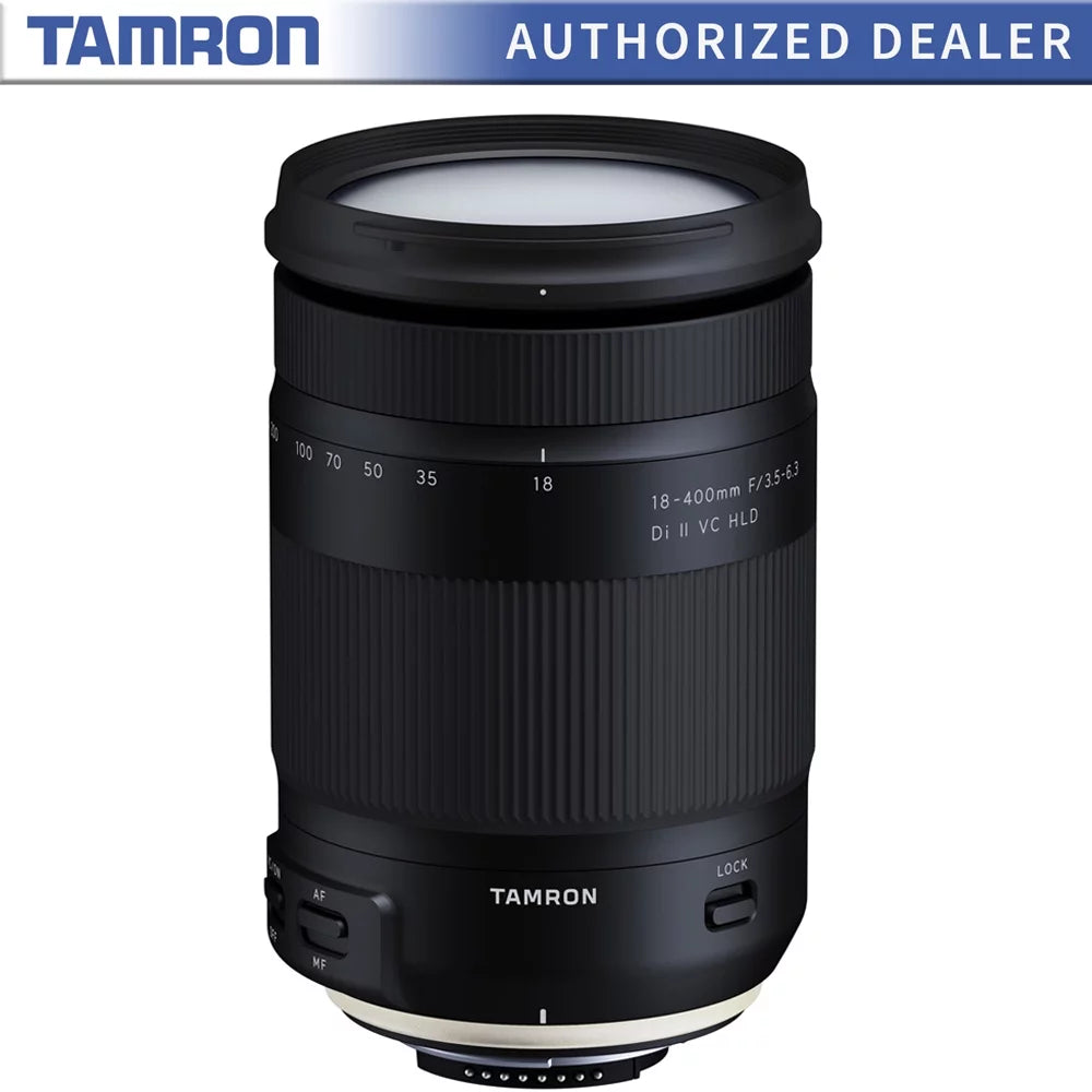 Tamron 18-400mm f/3.5-6.3 Di II VC HLD All-In-One Zoom Lens for  Mount