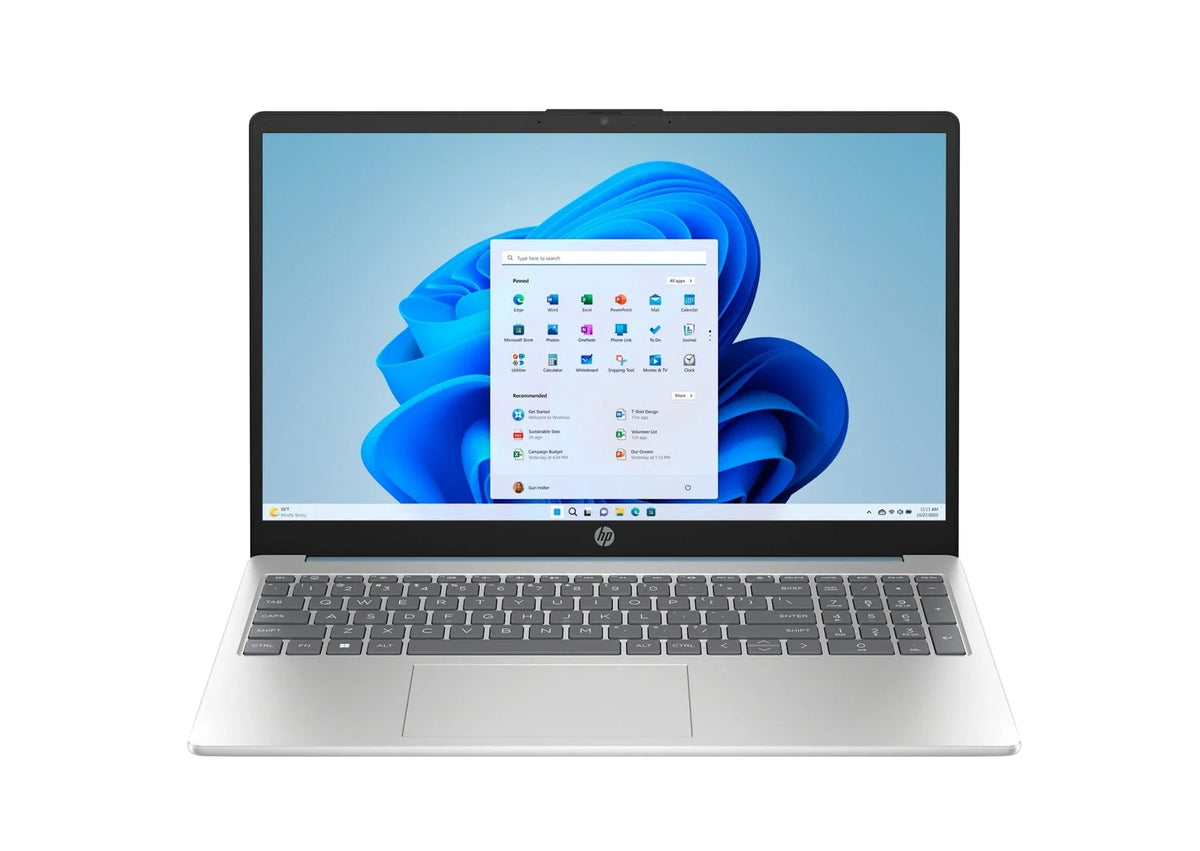 15-fc0613ds 15.6" HD Notebook, AMD R5-7530U, 2.0GHz, 8GB RAM, 256GB SSD, Win11H - 8B0S1UA#ABA (Certified Refurbished)