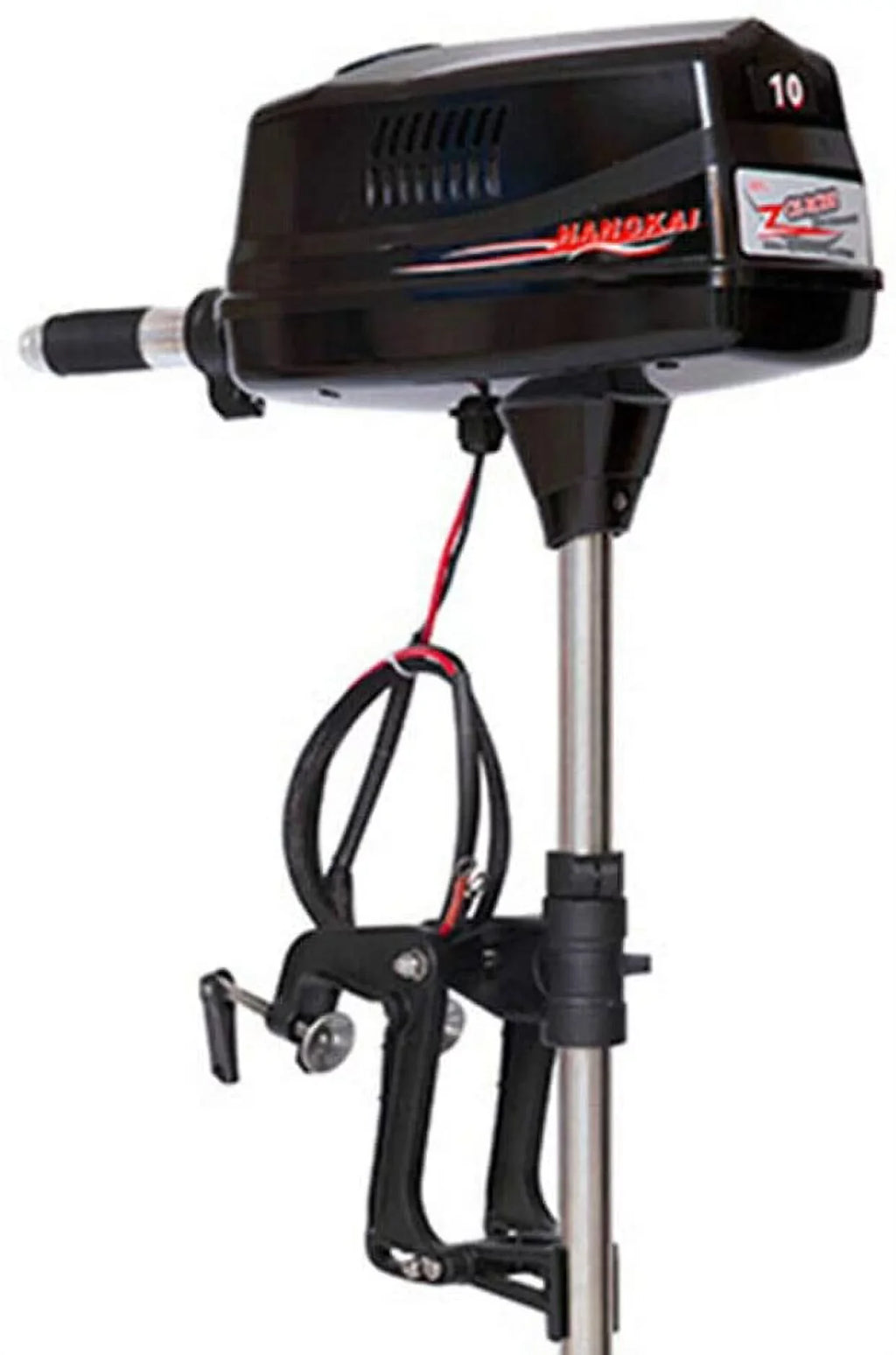 Miumaeov 10HP Electric Outboard Motor Brushless ship Engine Tiller Control Heavy Duty Outboard Trolling Motor 60V 2200W Fishing vessel Engine for Kayak Fishing vessel Canoe Trolling Propeller