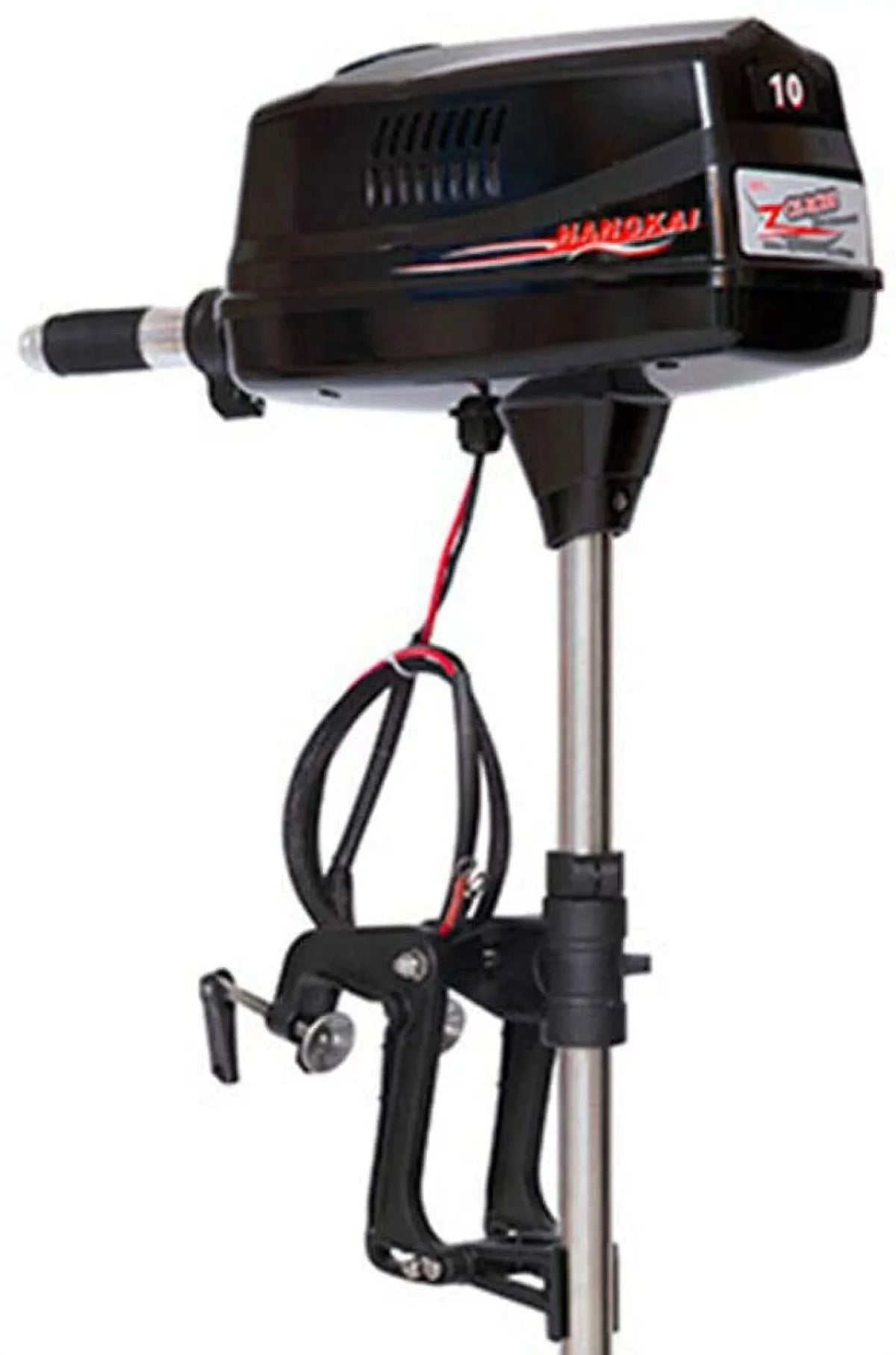 Miumaeov 10HP Electric Outboard Motor Brushless ship Engine Tiller Control Heavy Duty Outboard Trolling Motor 60V 2200W Fishing vessel Engine for Kayak Fishing vessel Canoe Trolling Propeller