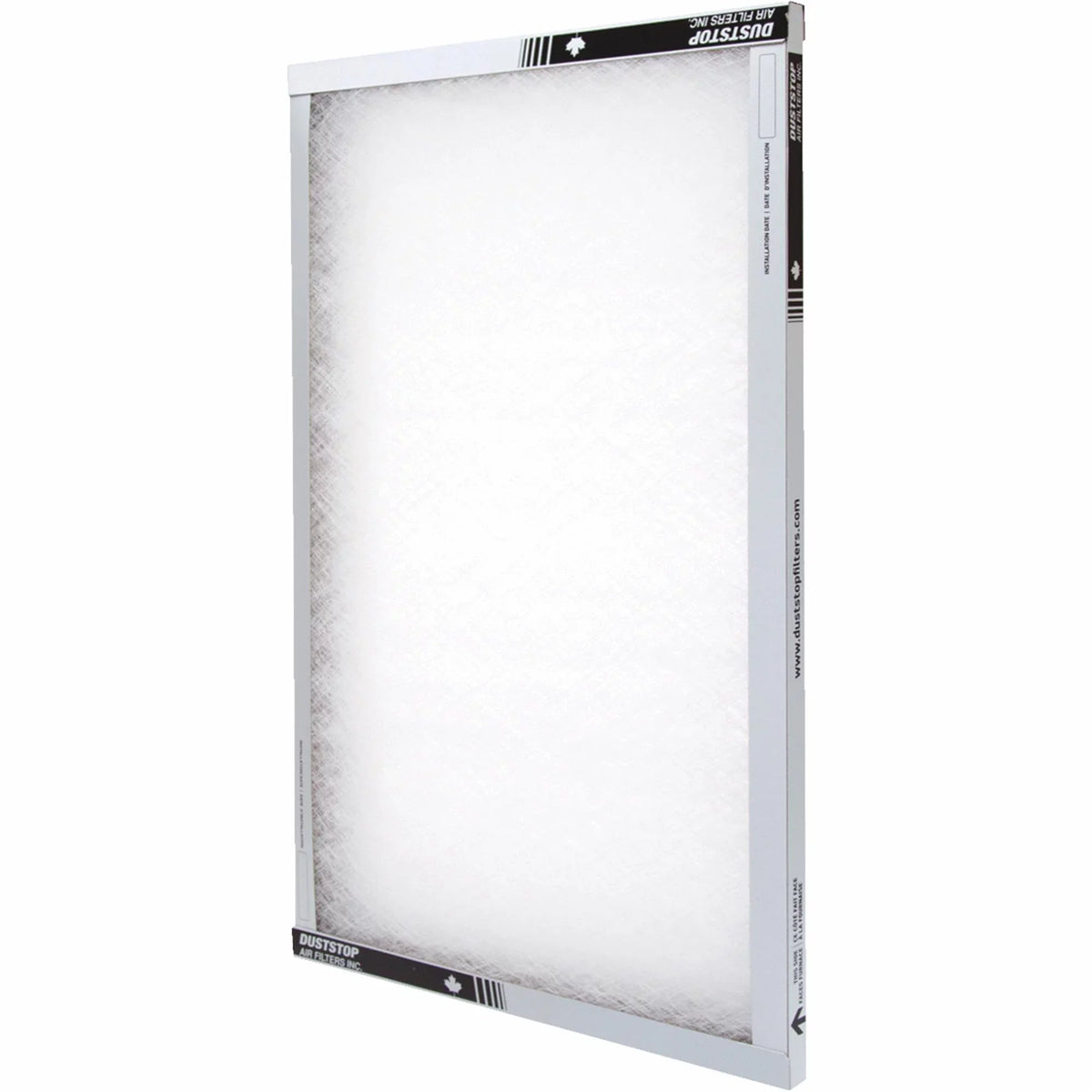Standard MERV 2 Furnace Filter Pack of 12. x 1 In. x 20 In. Duststop 16 In
