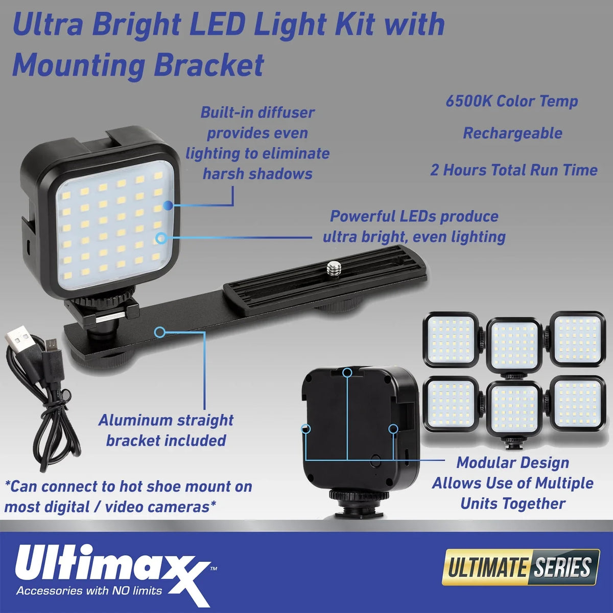 Ultimaxx Advanced  D7500 DSLR Camera with 18-140mm Lens Bundle - Includes: 64GB Extreme Memory Card, Lightweight 60” Tripod & Much More (26pc Bundle)