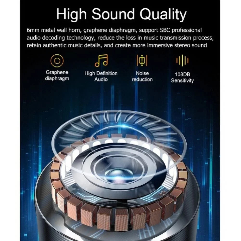 Earbuds Wireless TWS Headphones Earphones True Wireless Stereo Headset R2R for  Galaxy TabPRO 8.4 Tab 3 8.0 7.0 4 10.1 SM-T530 2 10.1, S5 Active, S10 5G On5 Note 9 8 5 NotePRO 12.2 4 3