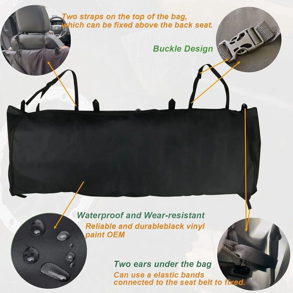 600D Soft Top Window Storage Bag For  Bronco Accessories 2021-2023 4-Door