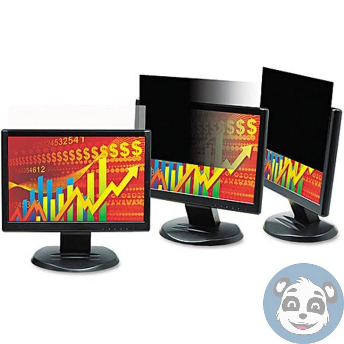 Widescreen Monitor. 3M PF220W1B - Black Privacy Filter, Matte, Glossy, For 22-in