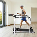 DENEST Treadmill for Elderly Indoor Exercise Electric Walking Machine， Recovery Fitness Walking Treadmill