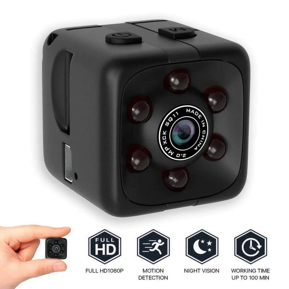 Home Security Mini Camcorder  Spy Car DVR Micro Mini Camera Sports Dash Cam Loop Recording