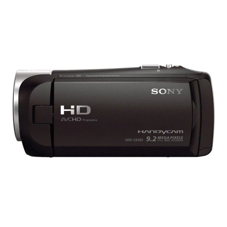 HD Handycam Camcorder (Black) with 32GB microSD Card and Accessory Bundle