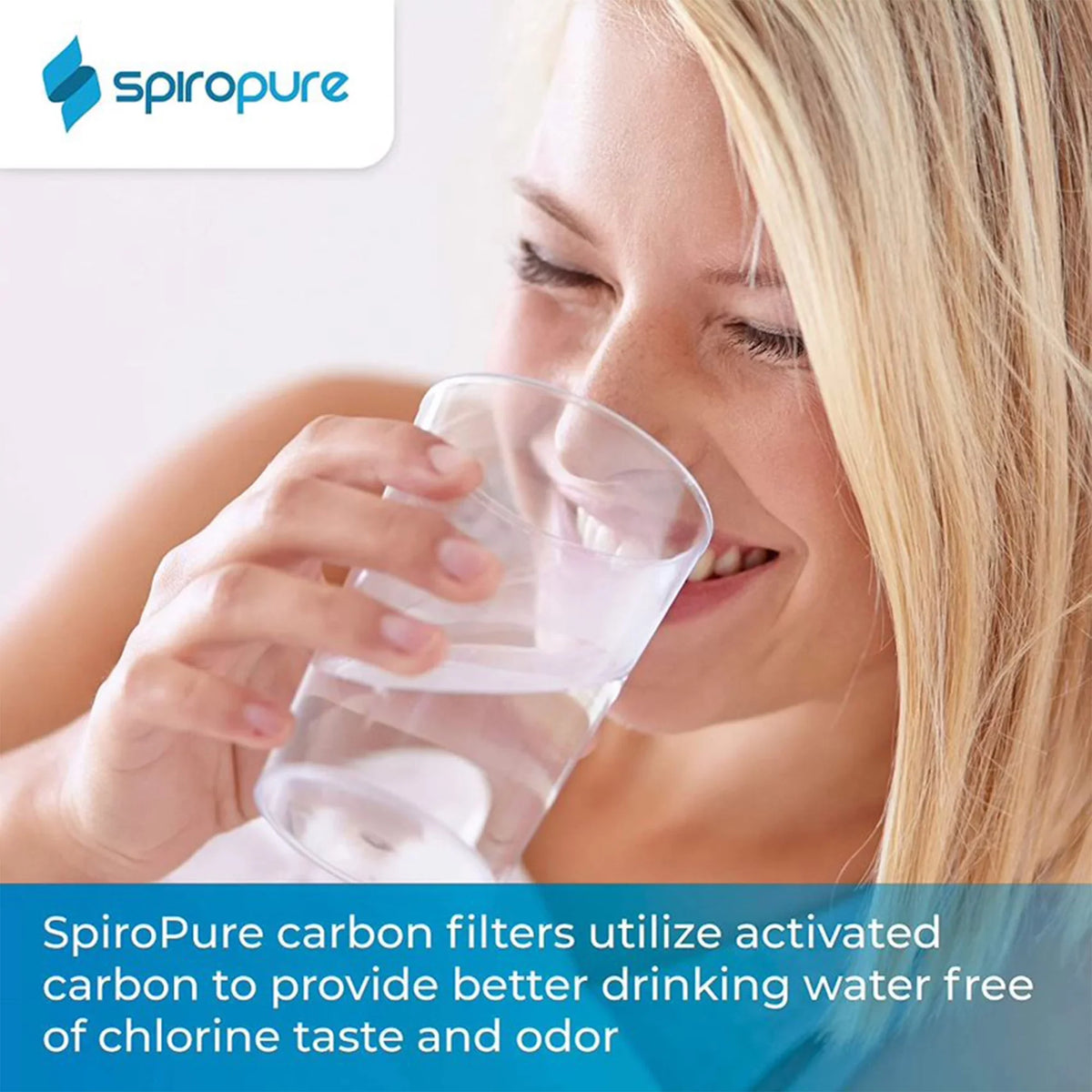 SpiroPure SP-EP-20 20 x 2.5 Inch Carbon aqua Filter Replacement, 6 Pack