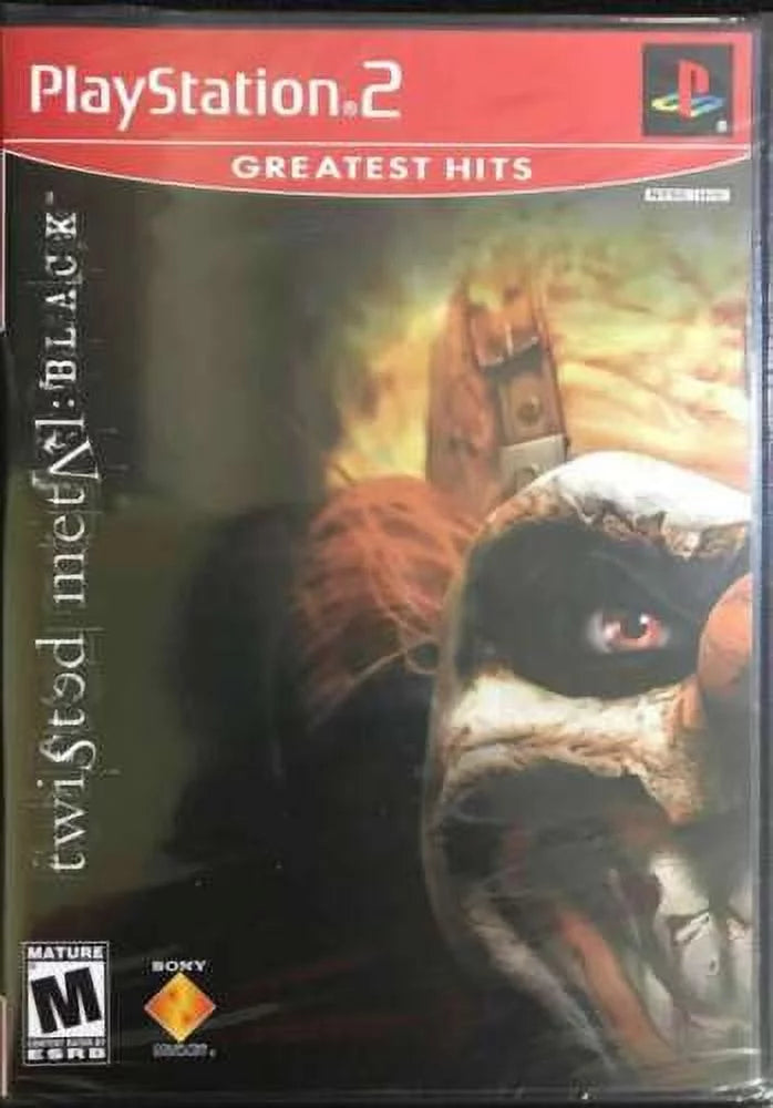 Twisted Metal: Black (Greatest Hits) PS2 (Brand New Factory Sealed US Version)