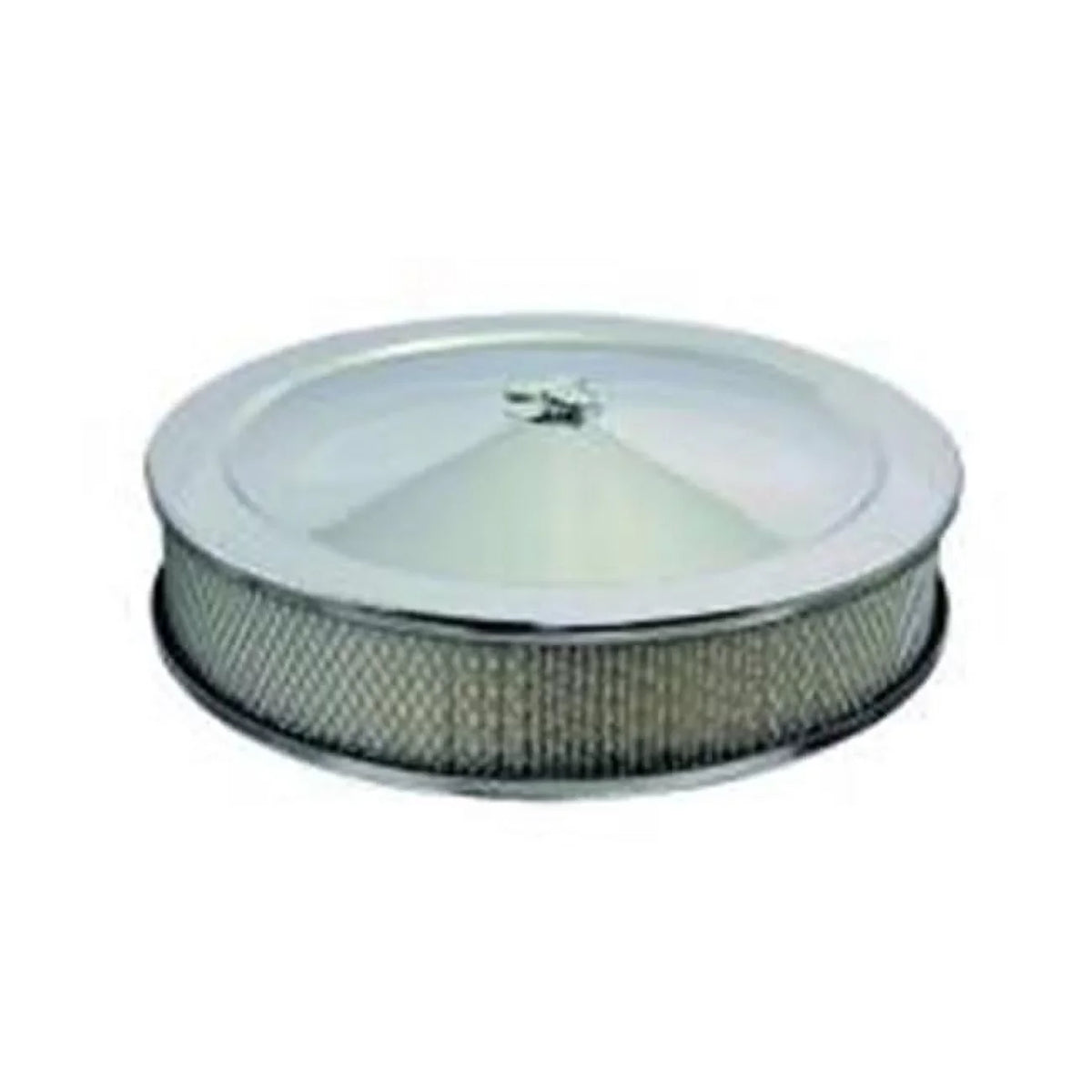 Carb Flange High Dome Air Cleaner Assembly, Drop Base. Element 5.12 in. Round 3 in. 14 in