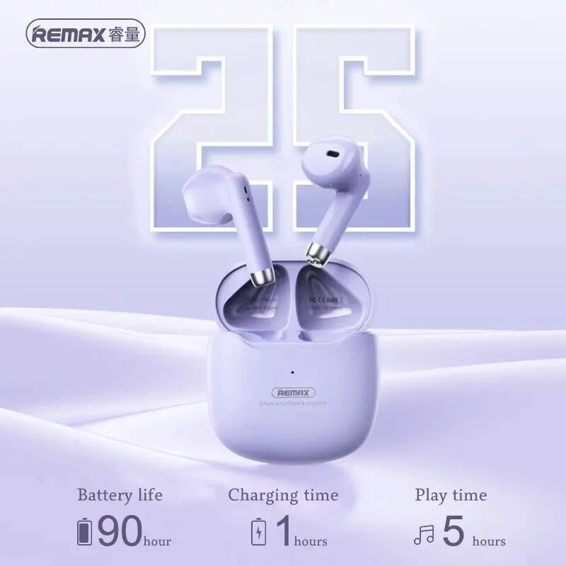 for  Xperia 1 III Bluetooth 5.3 Earbuds Stereo Bass, in Ear Noise Cancelling Mic, Earphones IP7 Waterproof Sports, 32H Playtime USB C Mini Charging Case Ear Buds - Black