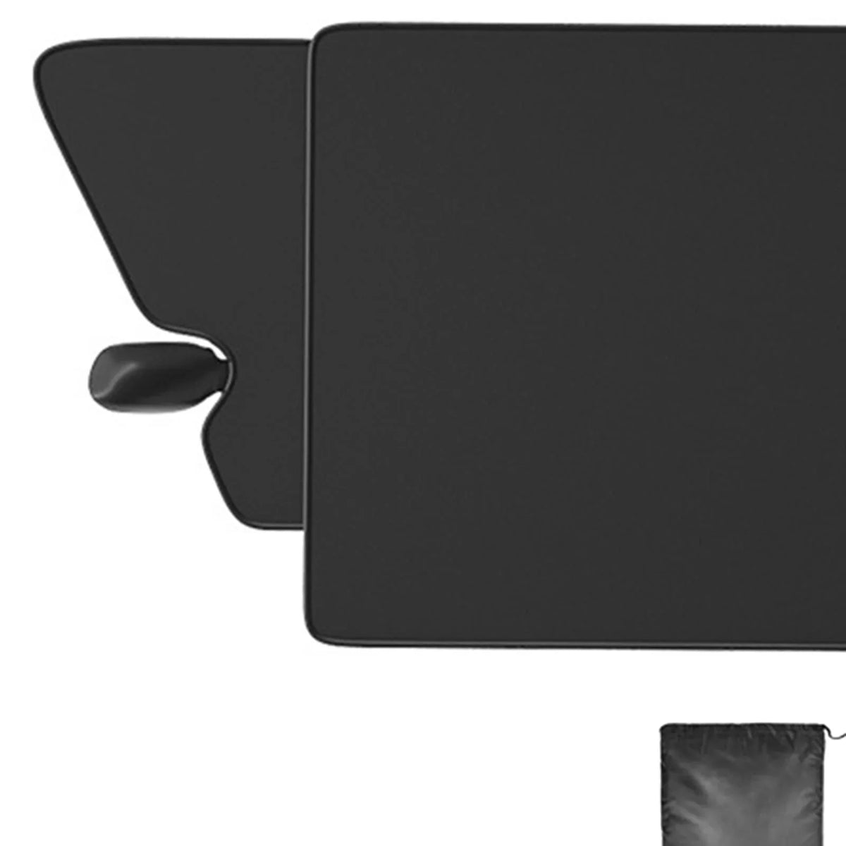 Tnarru Car Windshield shield Winter Snow shield Front with Storage Bag, Protection, Car Snow Ice shield Windproof for SUV, Cars, Truck